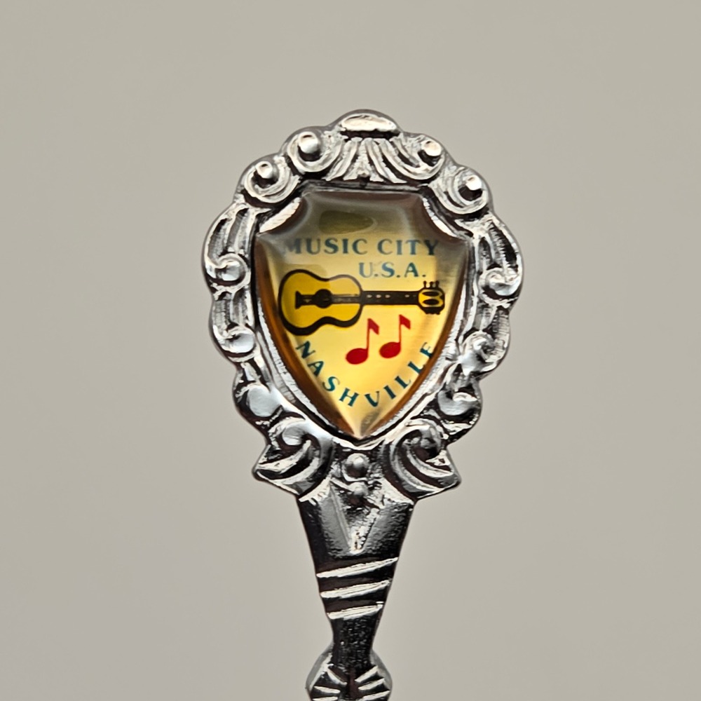 Union Japan Nashville Music City USA Collector Spoon Souvenir Travel